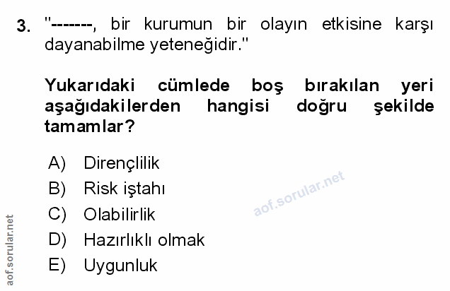 Soru 3
