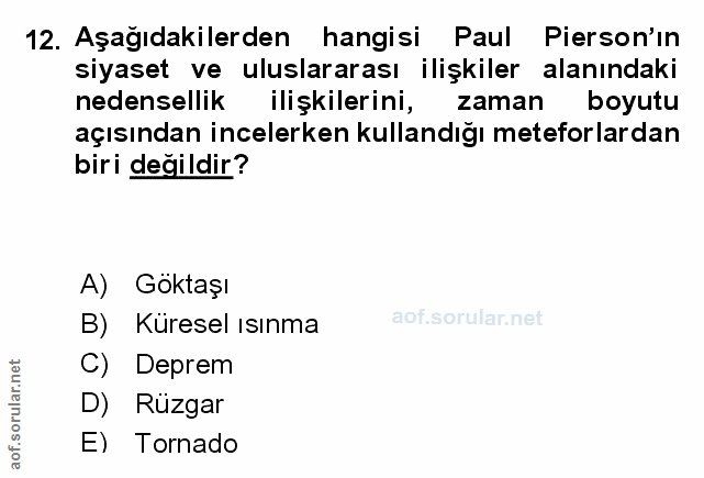 Soru 12