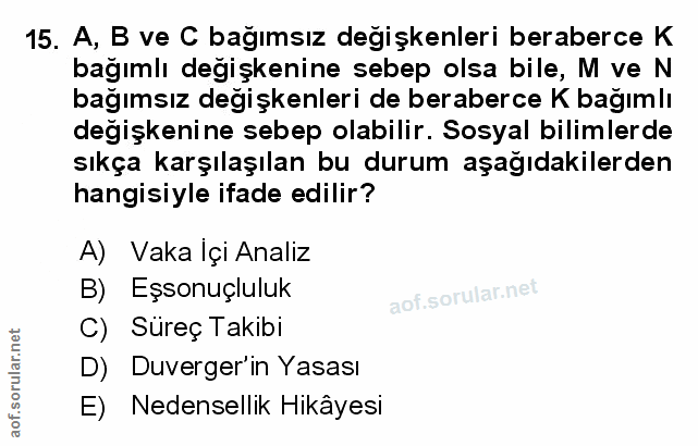 Soru 15