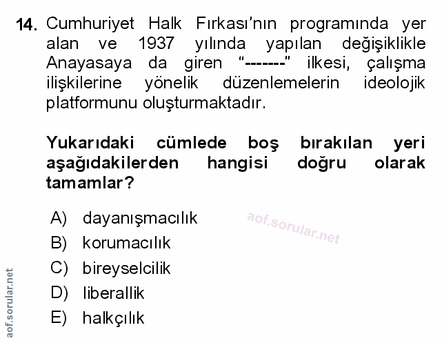 Soru 14