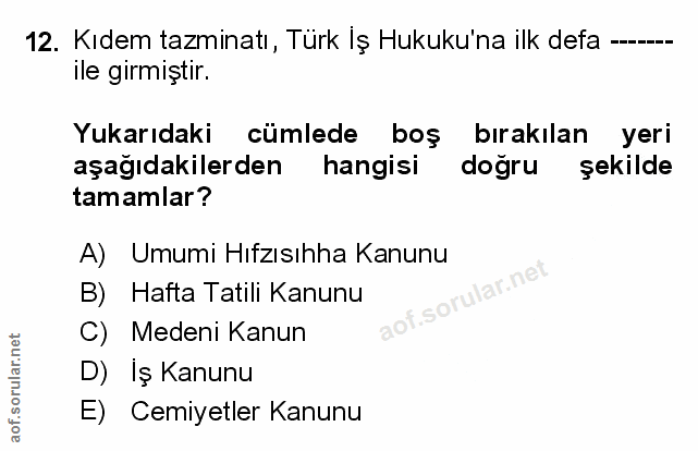 Soru 12