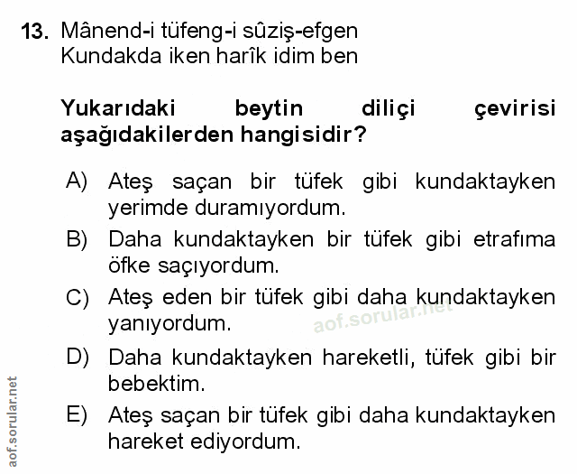 Soru 13
