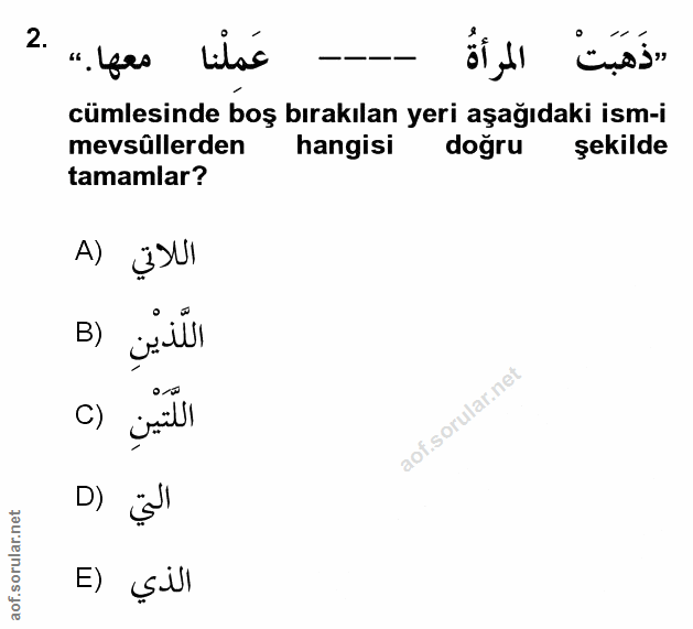 Soru 2