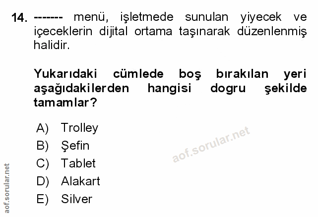 Soru 14