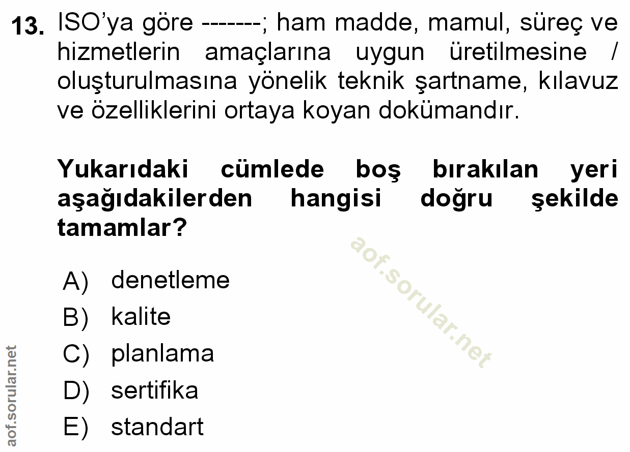 Soru 13