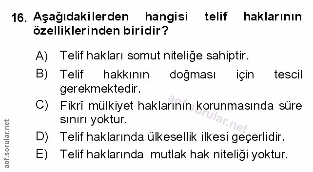 Soru 16