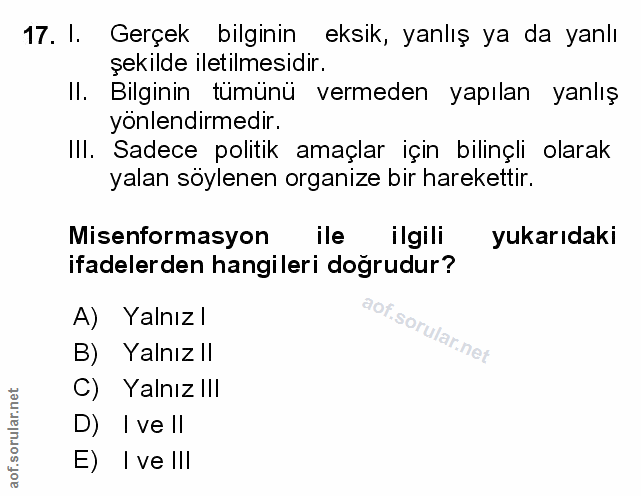 Soru 17