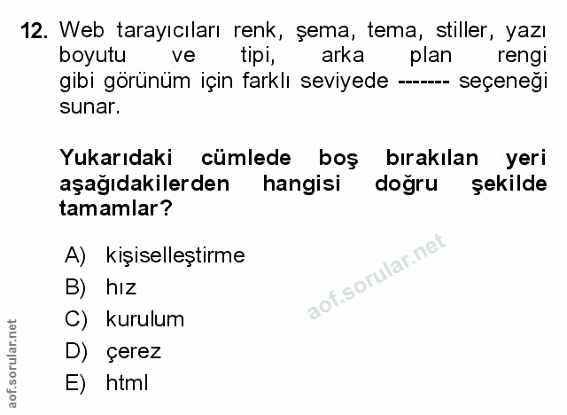 Soru 12