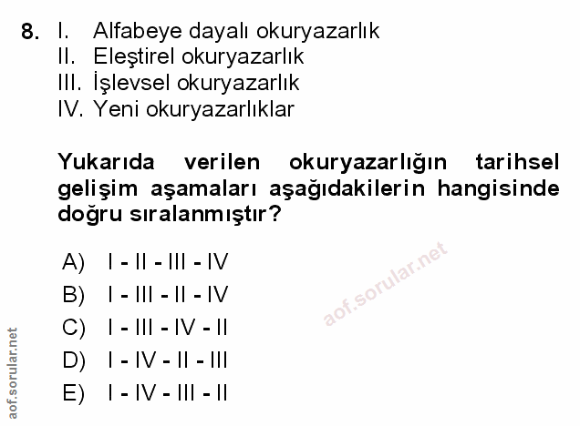 Soru 8