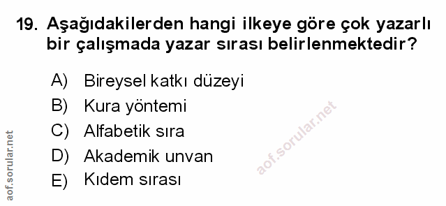 Soru 19