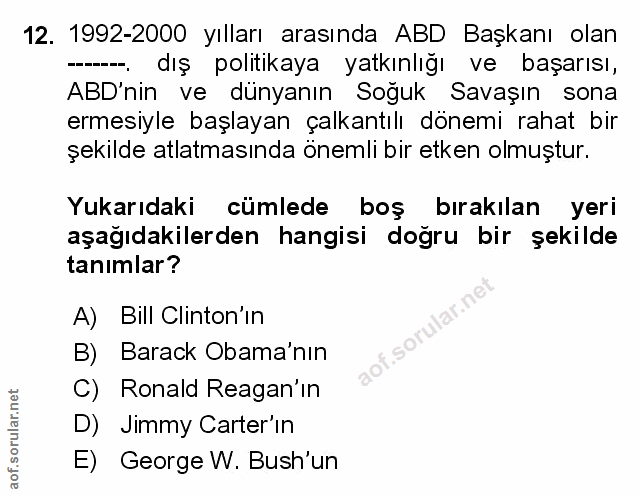 Soru 12