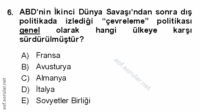 Soru 6