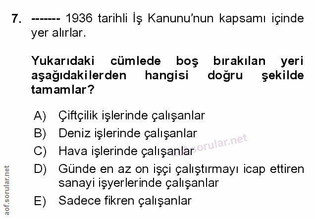 Soru 7