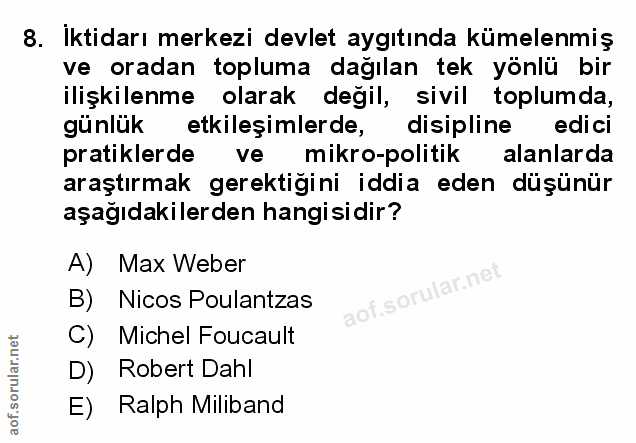 Soru 8