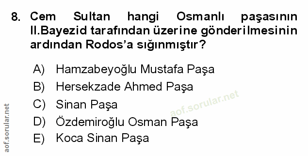 Soru 8