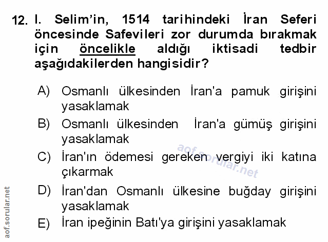 Soru 12