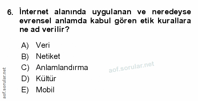 Soru 6