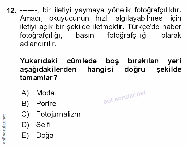Soru 12