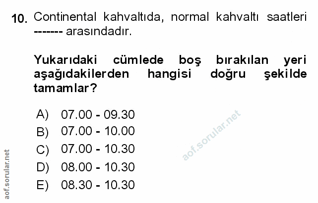 Soru 10