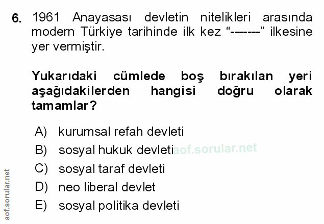 Soru 6