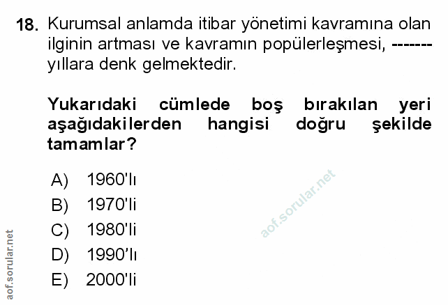 Soru 18