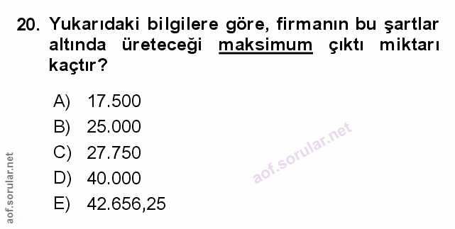 Soru 20