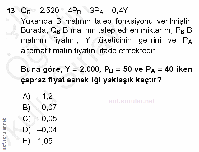 Soru 13