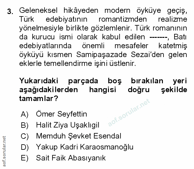 Soru 3