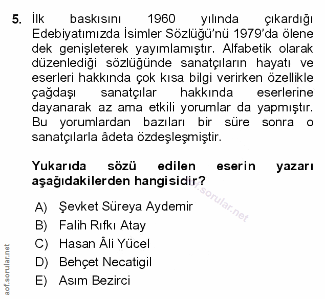 Soru 5