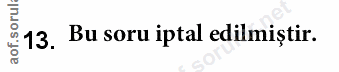 Soru 13