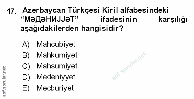 Soru 17