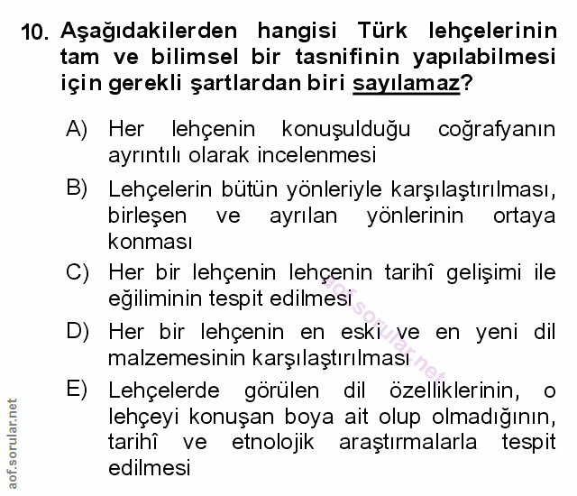 Soru 10