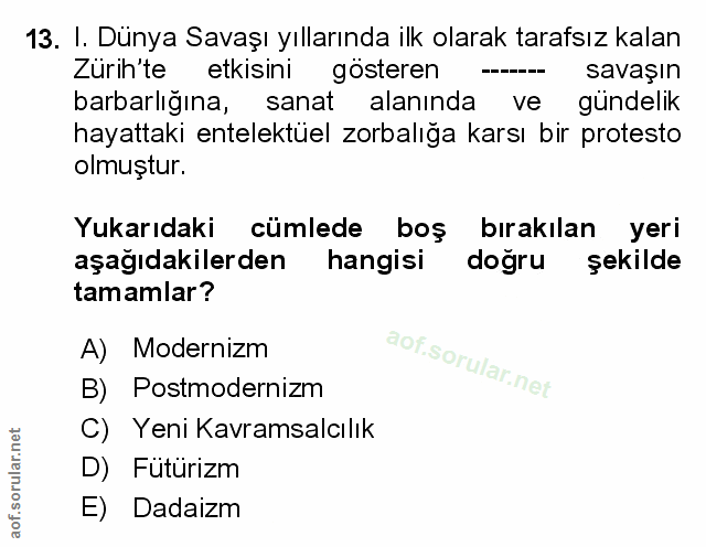 Soru 13