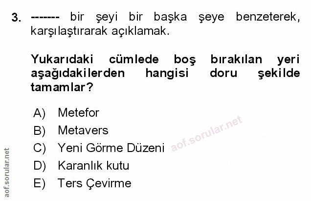 Soru 3