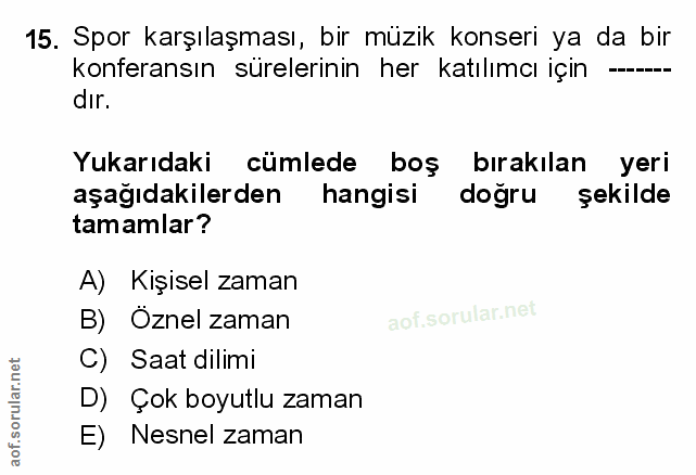 Soru 15