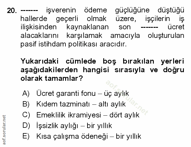 Soru 20