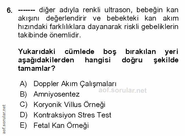 Soru 6