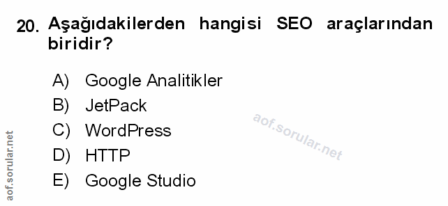 Soru 20