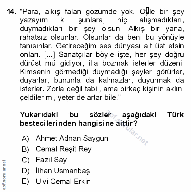 Soru 14