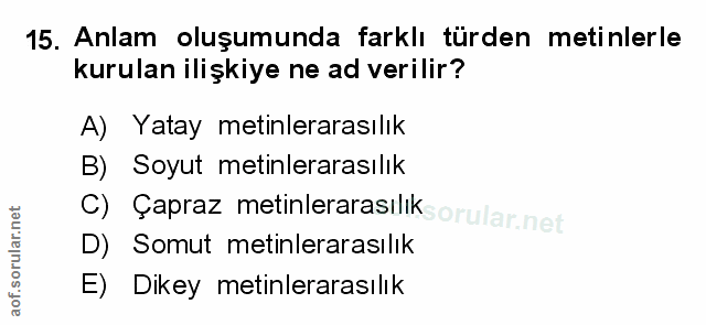 Soru 15