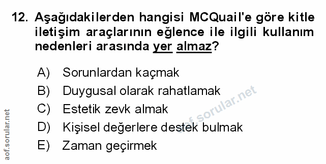 Soru 12