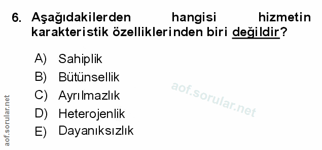 Soru 6