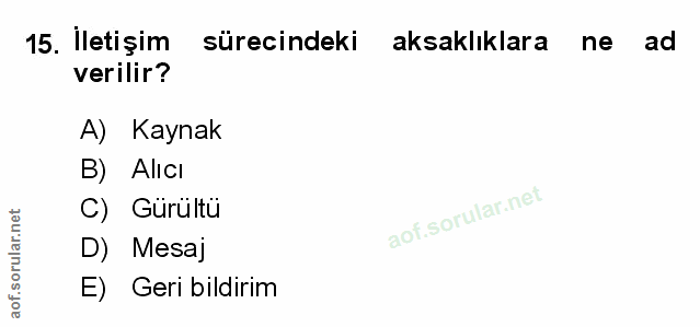 Soru 15