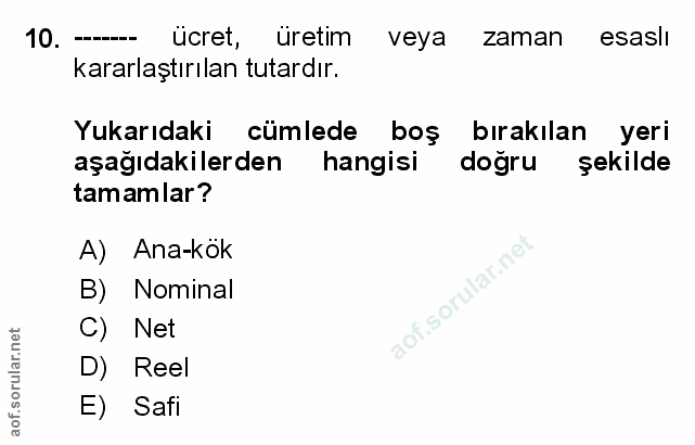 Soru 10