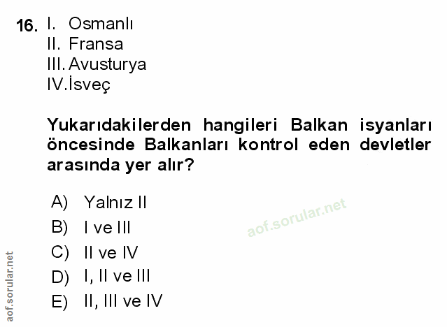 Soru 16