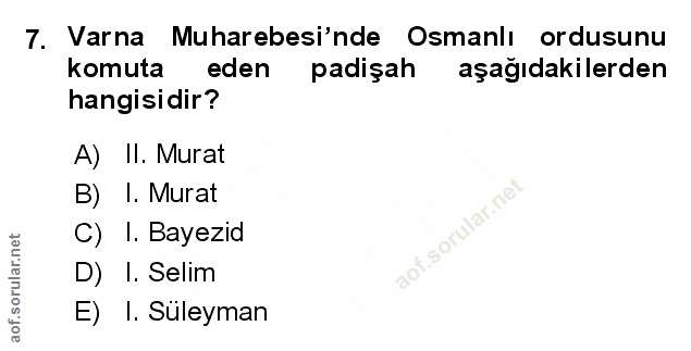 Soru 7