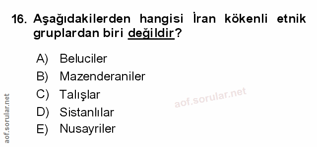Soru 16