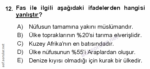 Soru 12