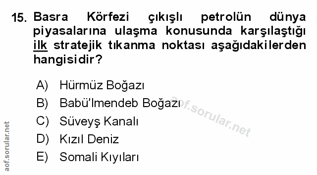 Soru 15