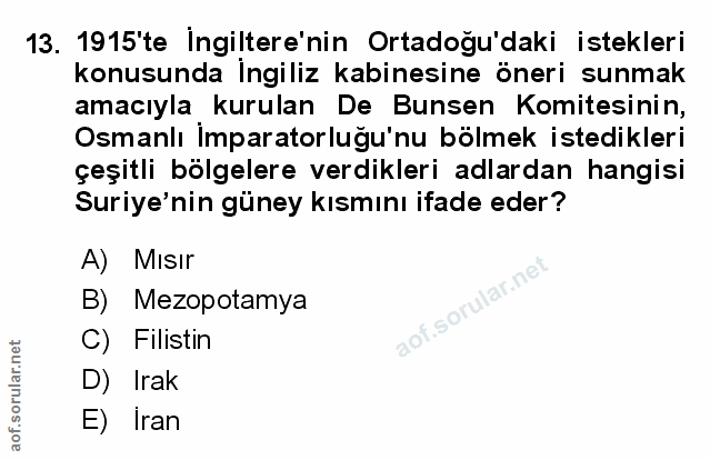 Soru 13